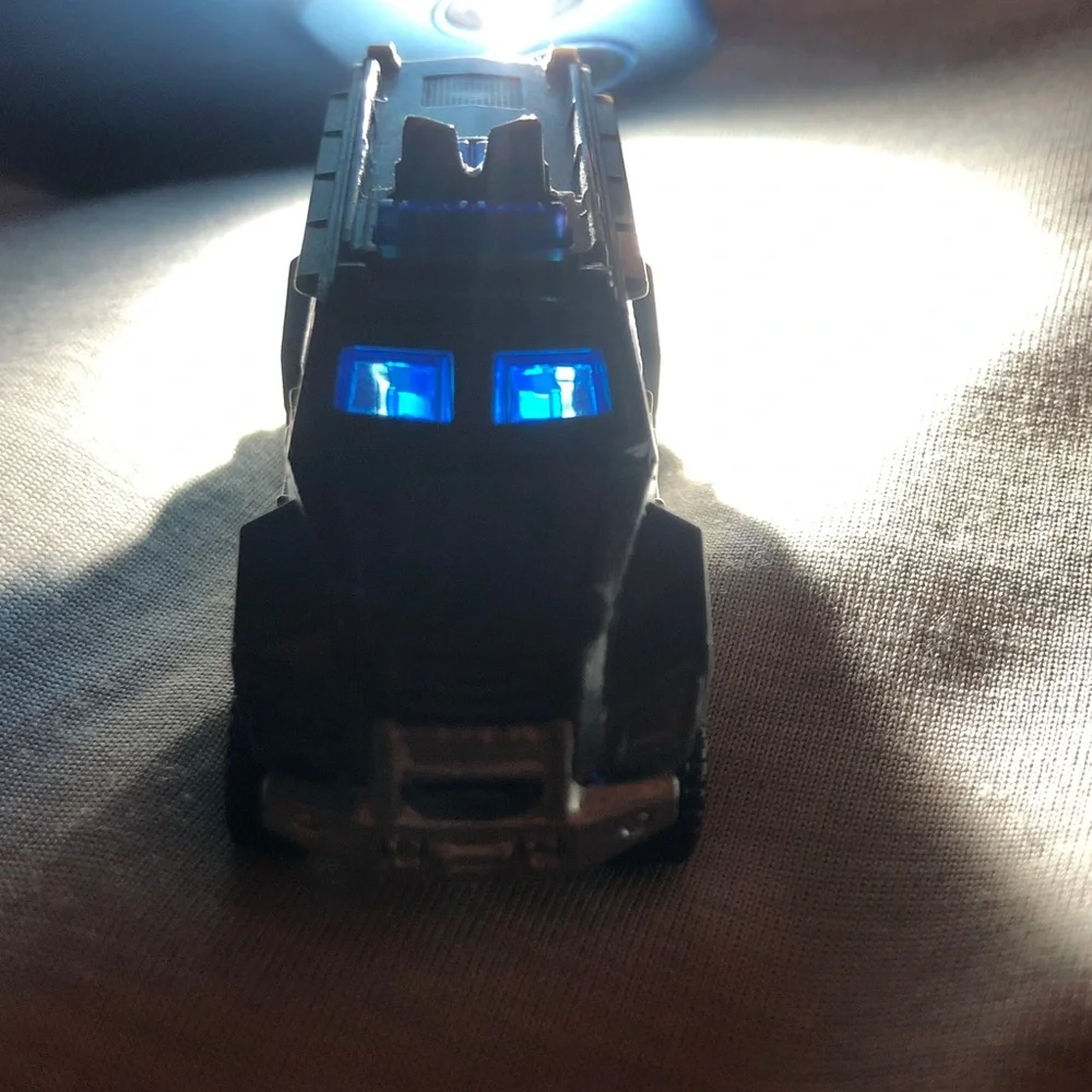 Mattel Gray SWAT Police Vehicle